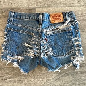 LEVIS relaxed fit 550 jeans shorts